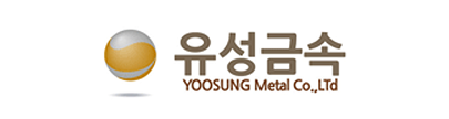 유성금속 국문형 로고